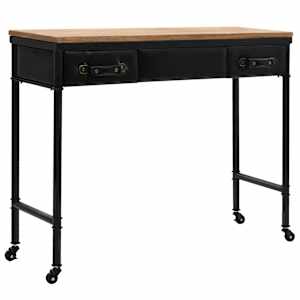vidaXL konsoollaud MDF ja okaspuit, 100 x 33,5 x 80 cm