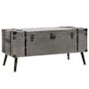 vidaXL kohvilaud MDF ja alumiinium 102 x 51 x 47,5 cm