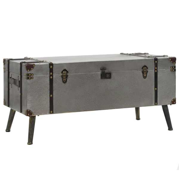 vidaXL kohvilaud MDF ja alumiinium 102 x 51 x 47,5 cm