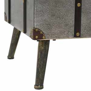 Konferenční stolek z MDF a hliníku 102 x 51 x 47,5 cm - obrázek 5