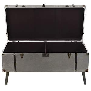 Konferenční stolek z MDF a hliníku 102 x 51 x 47,5 cm - obrázek 8