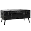 vidaXL kohvilaud MDF ja teras 102 x 51 x 48 cm