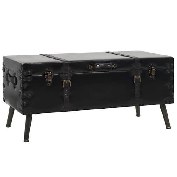 vidaXL kohvilaud MDF ja teras 102 x 51 x 48 cm