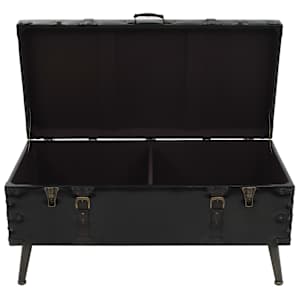 Konferenční stolek z MDF a oceli 102 x 51 x 48 cm - obrázek 6