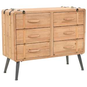 vidaXL sahtlitega kapp, kuusepuit, 91 x 35 x 73 cm