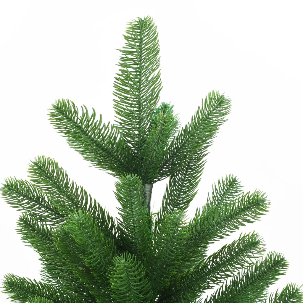 vidaXL Artificial Christmas Tree Lifelike Needles 70.9" Green