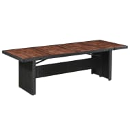 vidaXL Tuintafel 240x90x74 cm poly