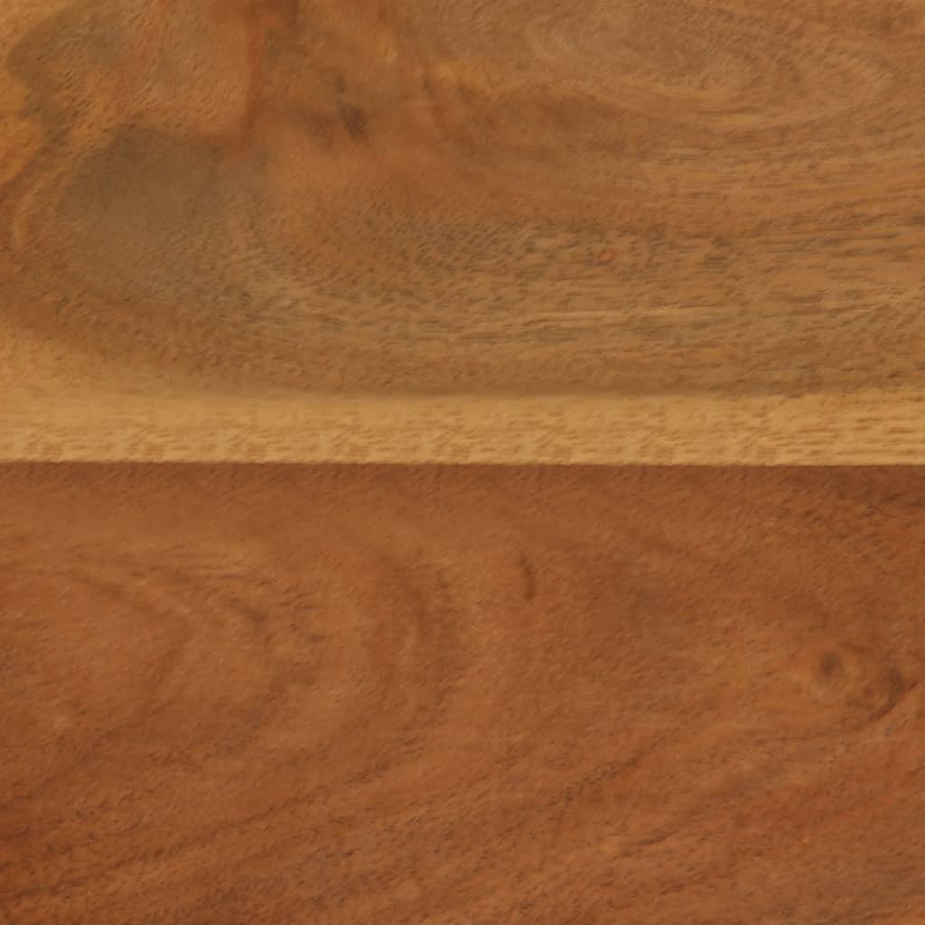 Panca Da Pranzo Legno Massello D'Acacia E Acciaio 160x40x45 Cm VidaXL 20 width=274