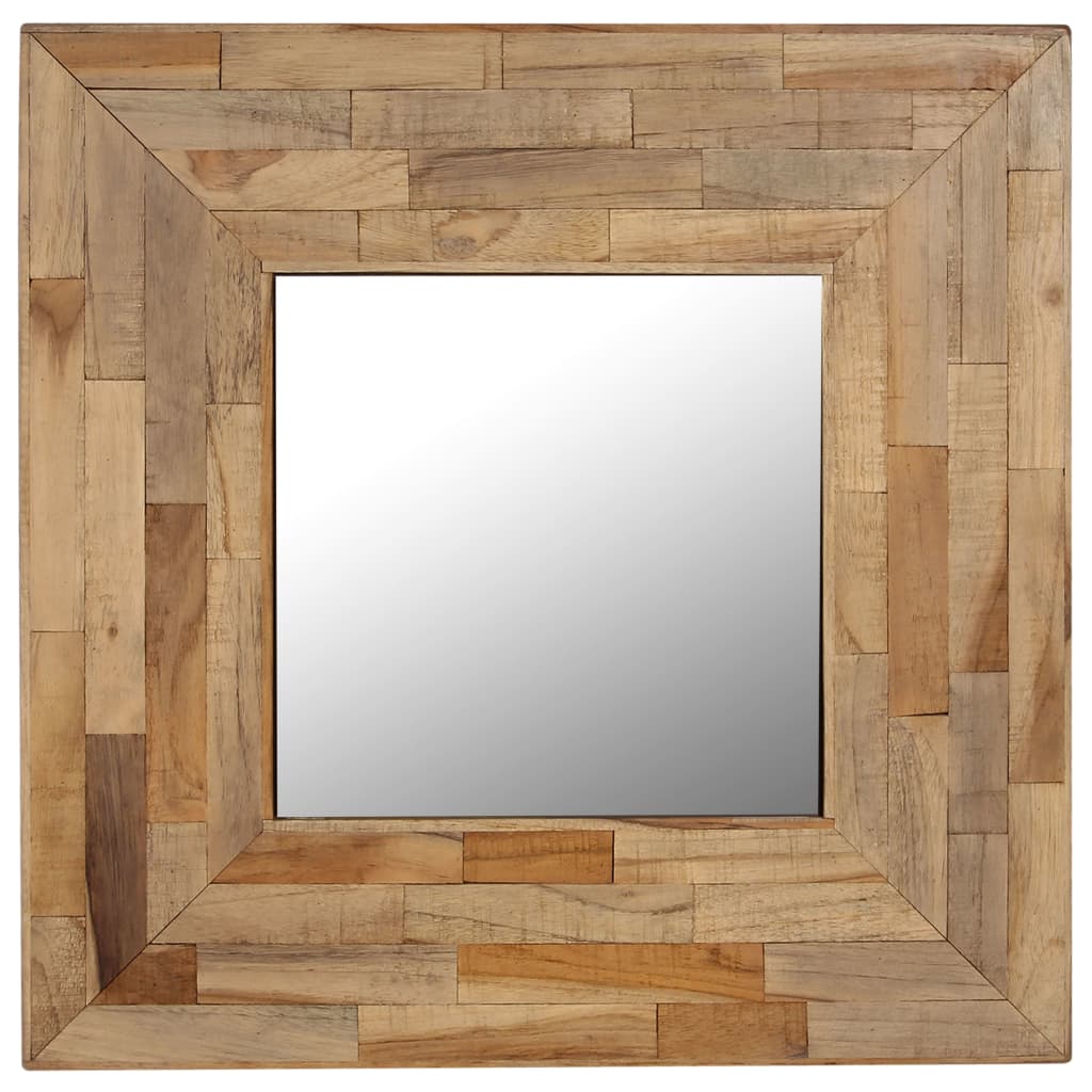 

vidaXL Mirror Reclaimed Teak 19.6"x19.6"