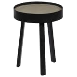 vidaXL Stolik kawowy z betonowym blatem, 40 x 55 cm