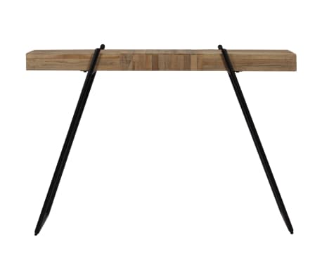 vidaXL Konsolentisch Recyceltes Teak Konsole Beistelltisch Ablagetisch Flur