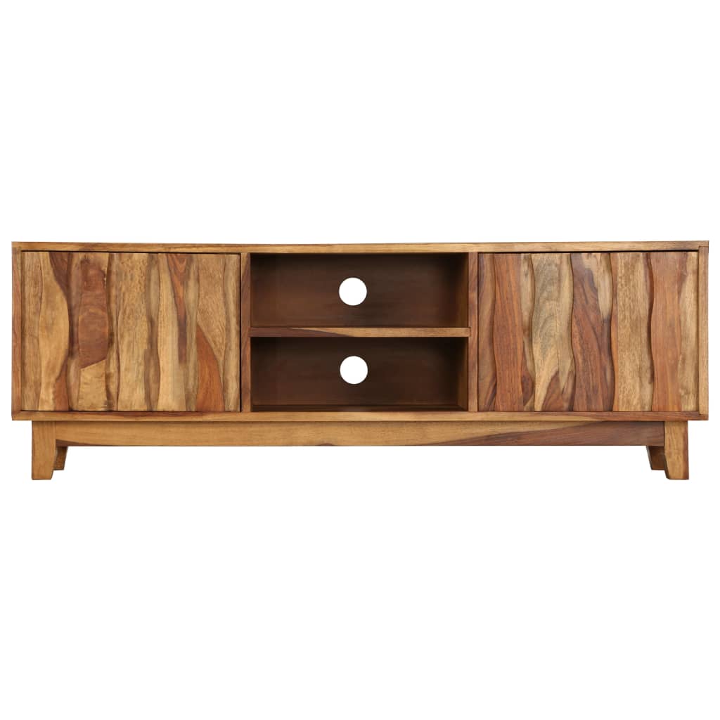 

vidaXL Tv-meubel 118x30x40 cm massief sheeshamhout