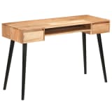 vidaXL Schrijftafel 118x45x76 cm massief acaciahout
