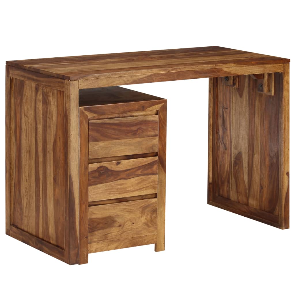 Psací stůl z masivního sheeshamového dřeva 110 x 55 x 76 cm