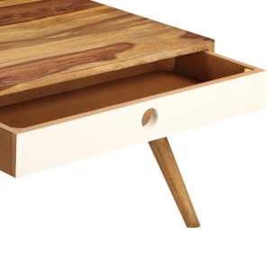 Konferenční stolek z masivní akácie 110 x 50 x 35 cm - obrázek 7