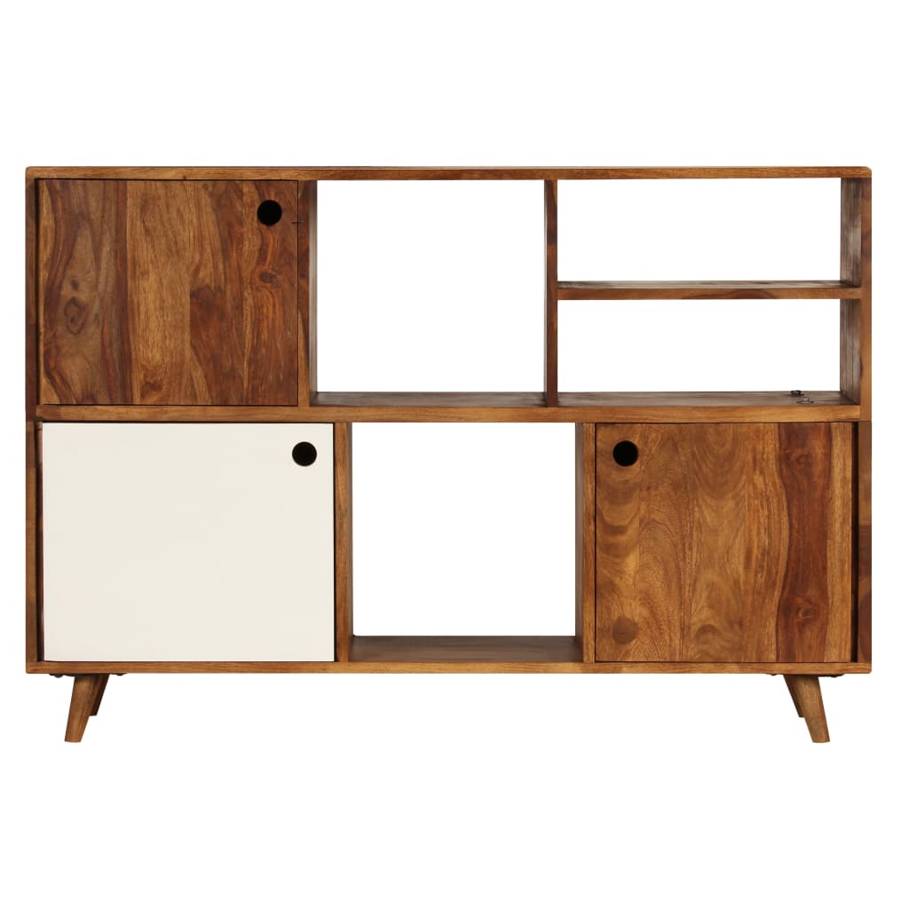 

vidaXL Dressoir 118x35x70 cm massief sheeshamhout