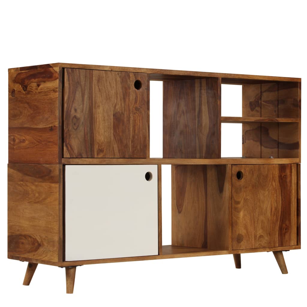 Thumbnail - vidaXL Sideboard 118x35x70 cm Massivholz Akazie