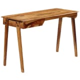 vidaXL Bureau 118 x 50 x 76 cm Bois solide de Sesham