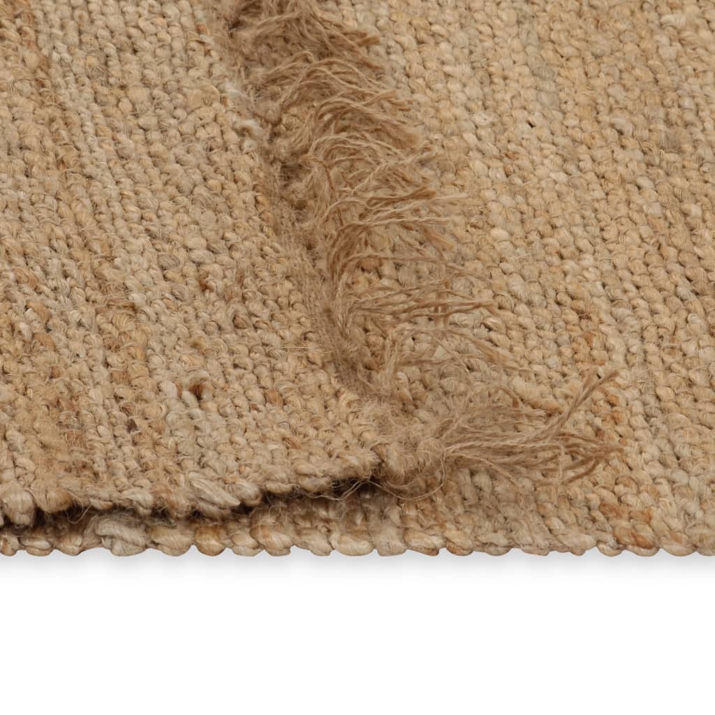 Thumbnail - vidaXL Handgewebter Teppich Jute 120 x 180 cm Natur