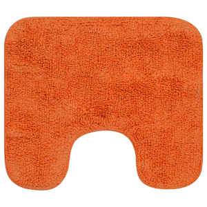 Sada koupelnových předložek 2 kusy textilní oranžová - obrázek 3