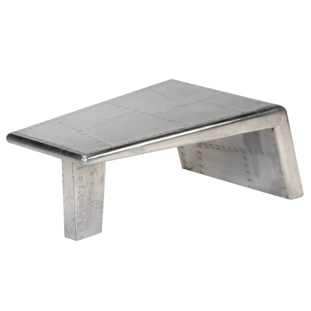 Thumbnail - vidaXL Aviator Couchtisch Aluminium Vintage Flugzeug Stil
