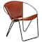 Chaise Relaxation Cuir Véritable VidaXL - Pliable Marron