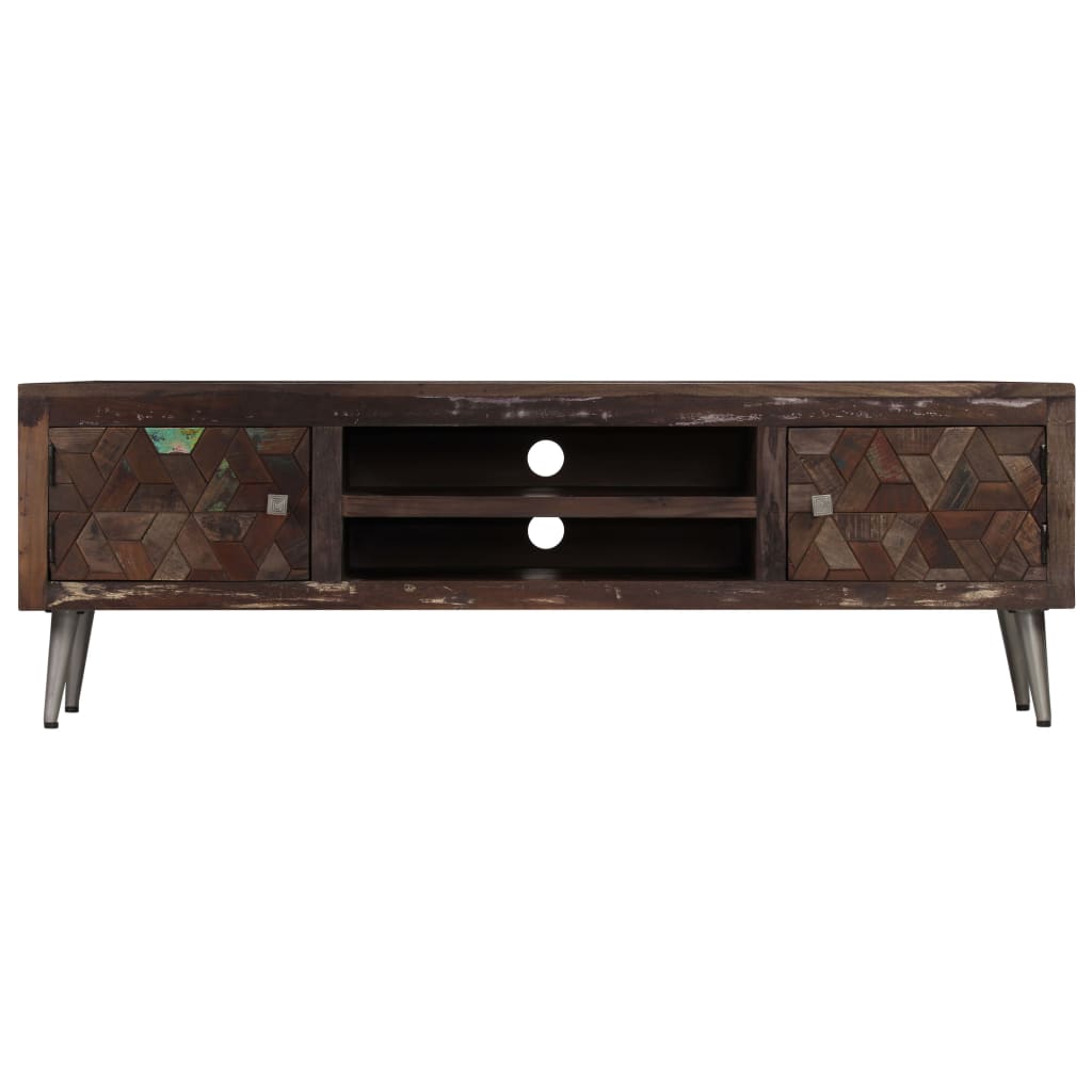 

vidaXL Tv-meubel 140x30x45 cm massief gerecycled hout