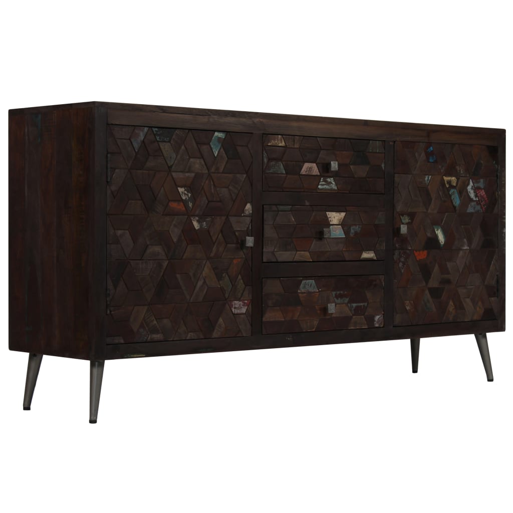 

vidaXL Dressoir 160x40x80 cm massief gerecycled hout
