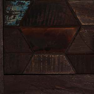 Konferenční stolek masivní recyklované dřevo 100 x 60 x 35 cm - obrázek 8
