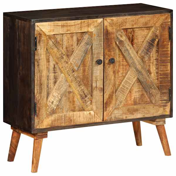 vidaXL puhvetkapp, toekas mangopuit, 85 x 30 x 75 cm