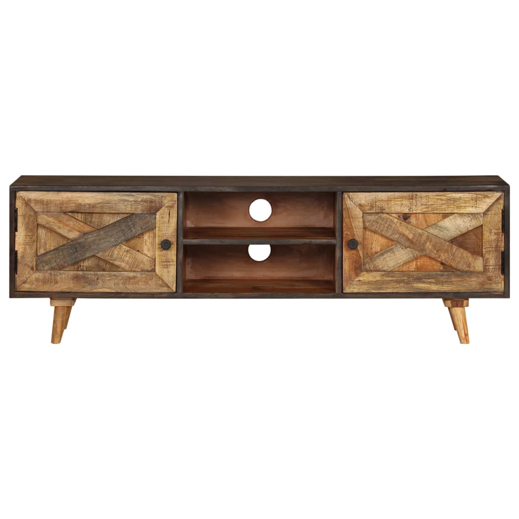 

vidaXL Tv-meubel 140x30x45 cm massief mangohout