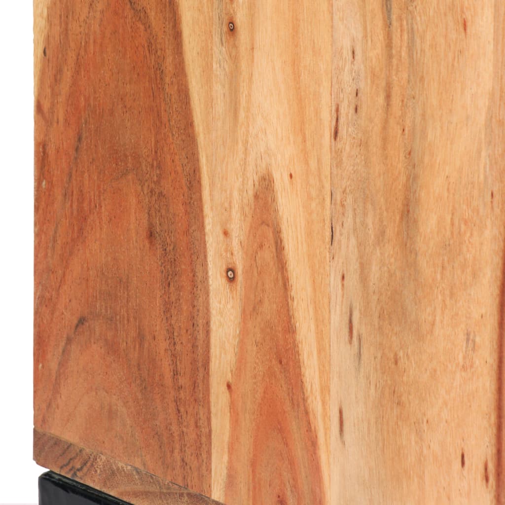 Příborník z masivního akáciového dřeva 145 x 40 x 80 cm