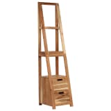 vidaXL Boekenplank 40x45x175 cm massief acaciahout bruin