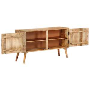 Příborník masivní mangovníkové dřevo 110 x 30 x 60 cm - obrázek 4