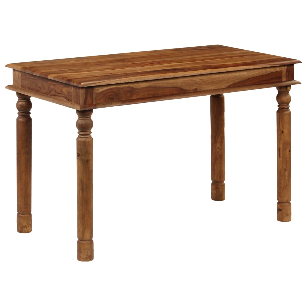 Jídelní stůl z masivního sheeshamového dřeva 120 x 60 x 77 cm