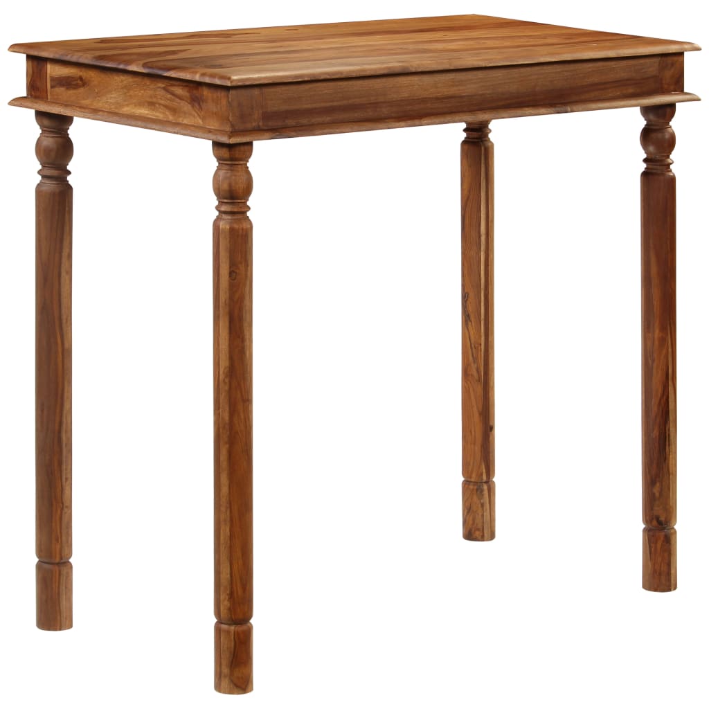 Barový stůl masivní sheeshamové dřevo 120 x 60 x 107 cm
