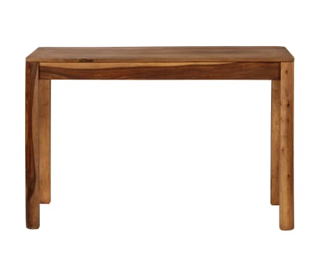 vidaXL Valgomojo stalas, raus. dalberg. med. masyvas, 120x60x76cm