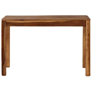 vidaXL Valgomojo stalas, raus. dalberg. med. masyvas, 120x60x76cm