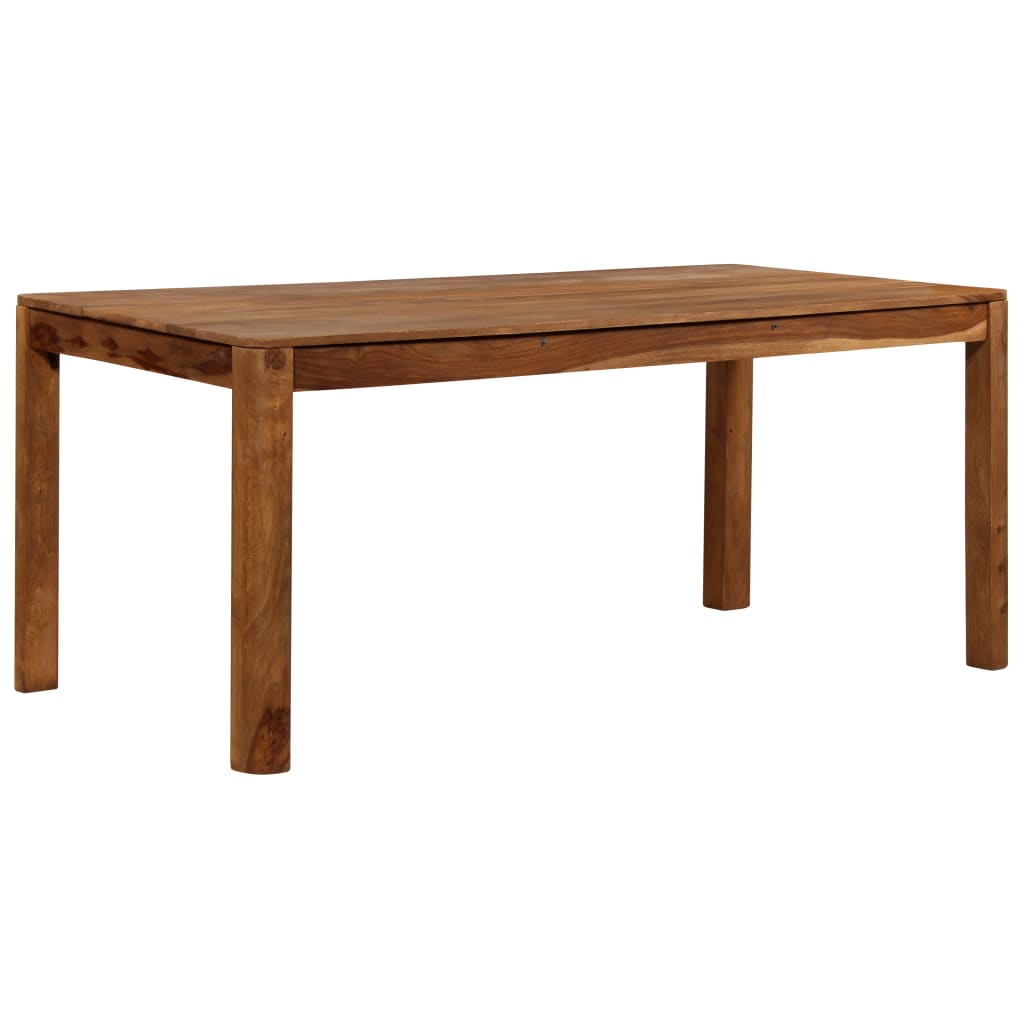 

vidaXL Eettafel 180x90x76 cm massief sheeshamhout