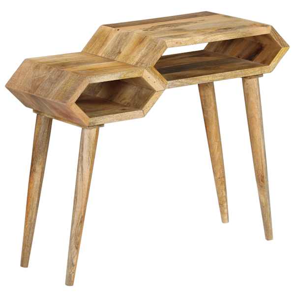 vidaXL konsoollaud, mangopuit, 90 x 35 x 76 cm