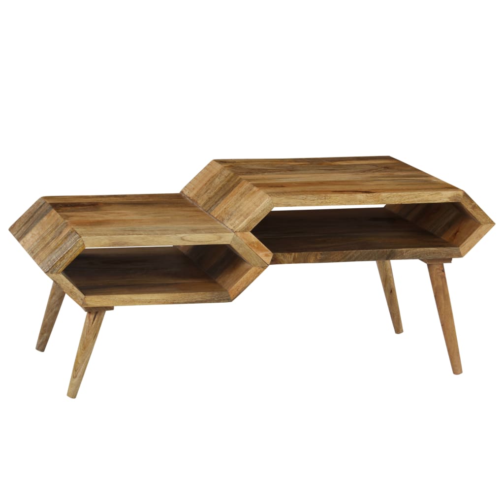 

vidaXL Salontafel 104x50x45 cm massief mangohout