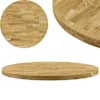 vidaXL lauaplaat tammepuidust, &uuml;mmargune, 44 mm, 900 mm
