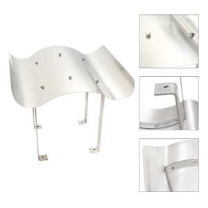 Dimniška kapa nerjaveče jeklo 70 x 70 x 37 cm