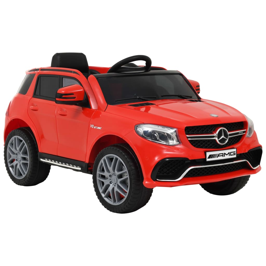 vidaXL Mașinuță copii Mercedes Benz GLE63S, roșu, plastic vidaXL imagine 2022 1-1.ro