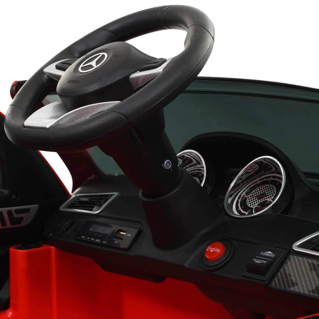 Piros műanyag Mercedes Benz GLE63S gyerek autó 