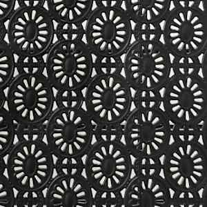 Skládací konferenční stolek vintage kovový černý 100x50x45 cm - obrázek 7