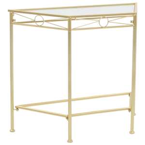 vidaXL lisalaud vanaaegses stiilis, metall 87 x 34 x 73 cm kuldne