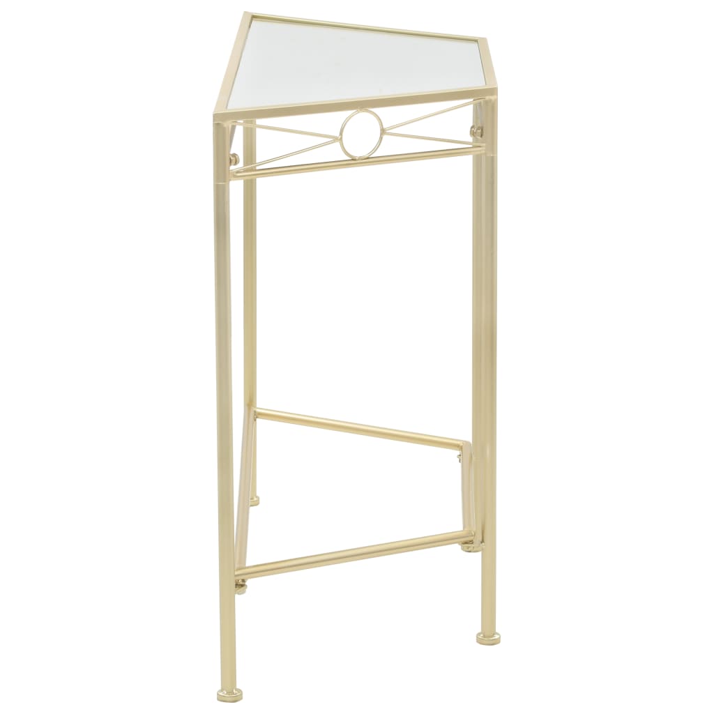 Thumbnail - vidaXL Beistelltisch Vintage-Stil Metall 87x34x73 cm Gold
