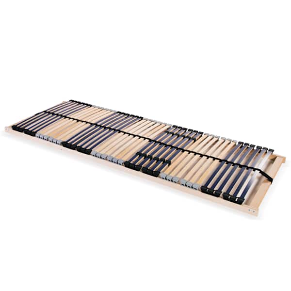 vidaXL lippidega voodi alusp&otilde;hi, 42 liistu, 7 piirkonda, 90 x 200 cm