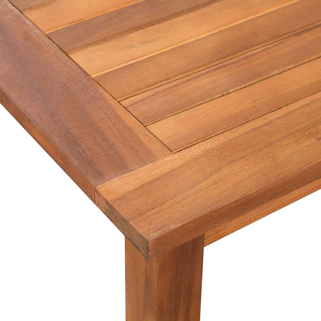 Zestaw mebli ogrodowych - Stół + 6 krzeseł (150x90x74 cm) - CZ-BR
